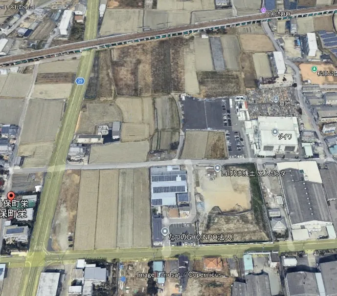 たつの市揖保町 倉庫・工場用地